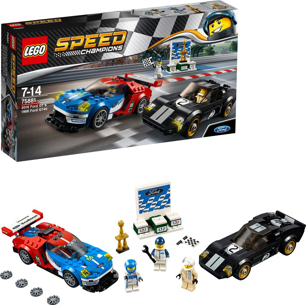 LEGO Speed Champions 2016 Ford GT & 1966 Ford GT40 75881
