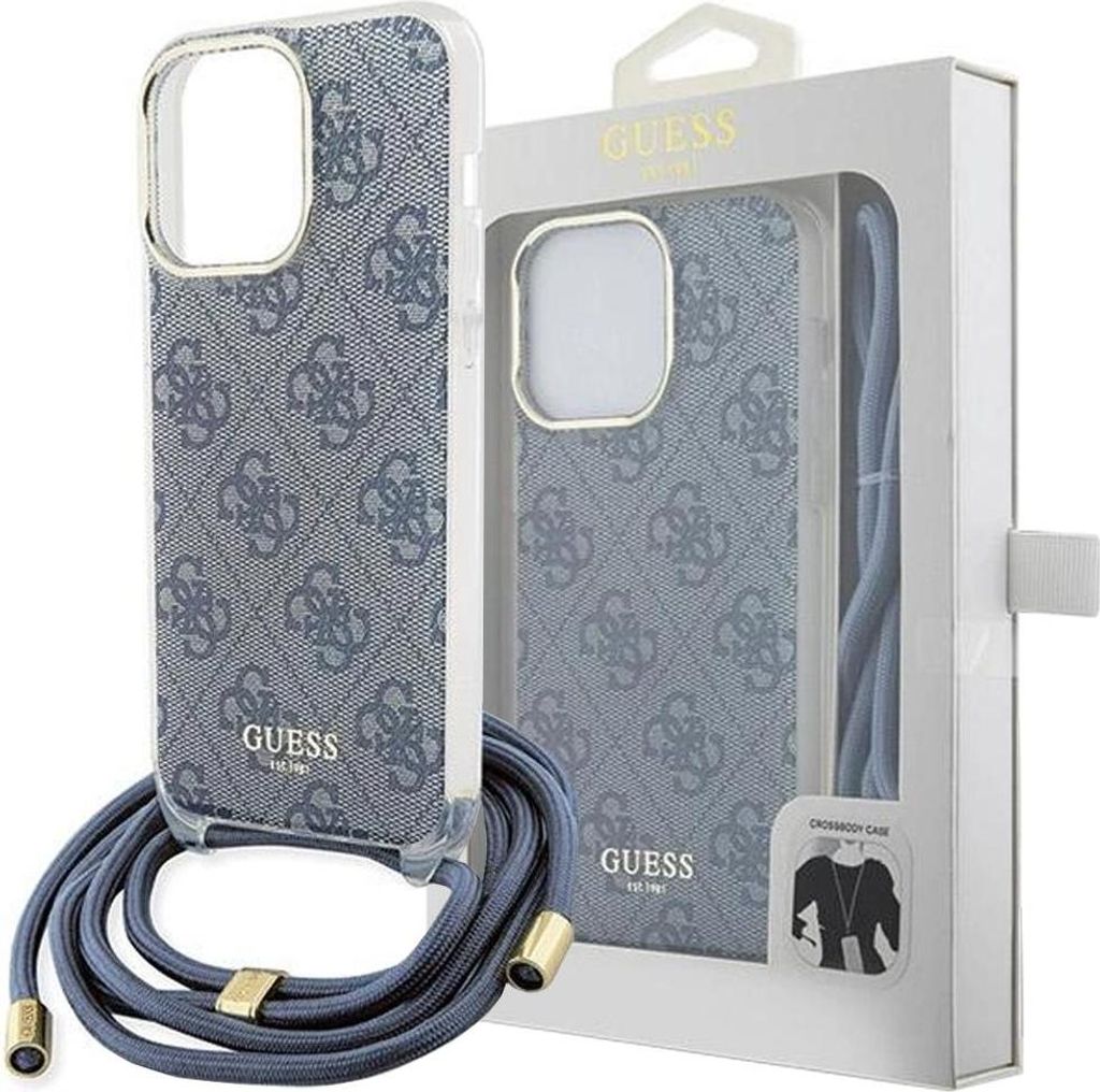 Guess Guhcp15Xhc4Seb Custodia rigida per Iphone 15 Pro Max Immagine del prodotto 