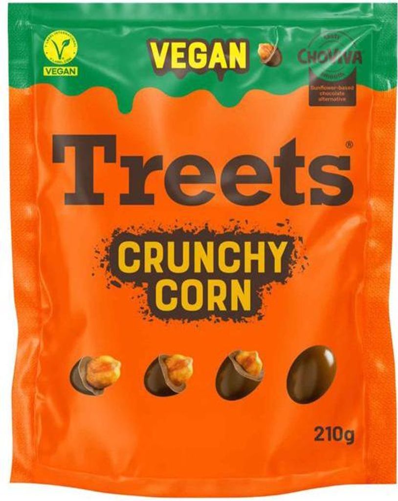 Treets Crunchy Corn ChoViva vegan 210g Produktbild 