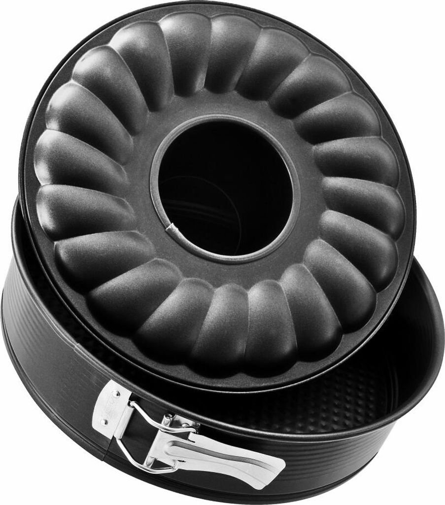 Zenker Springform BlackMetallic mit Flach- und Rohrboden, Ø Produktbild 9