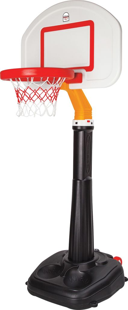Pilsan Basketballständer für Kinder | Basketballkorb für Kinder ab 3 Jahren | Höhenverstellbar zwischen 190 - 280 cm
