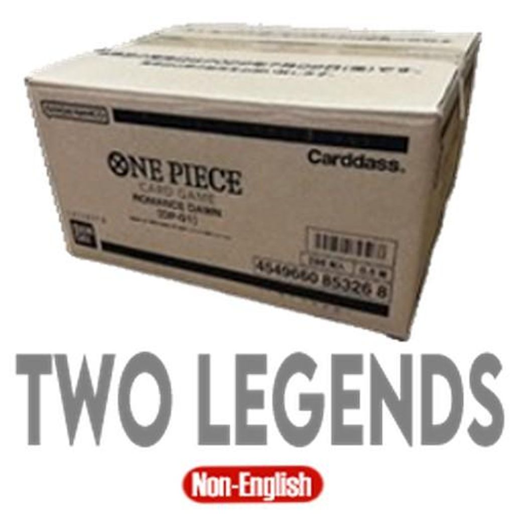 One Piece Two Legends Booster Box Case Japanese Produktbild 