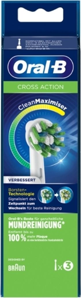 Oral-B 316442 3 Oral-B Cross Action CleanMaximizer Obrázok produktu 