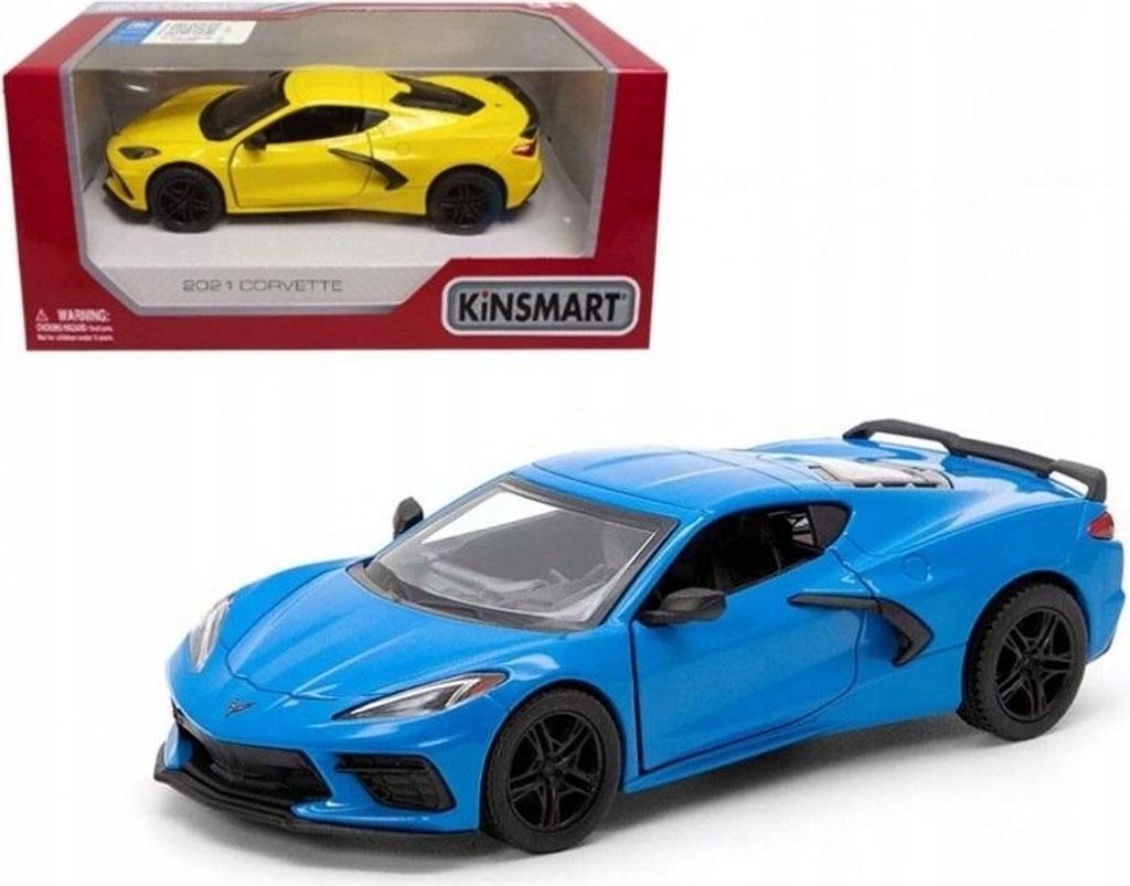 Corvette 1:36 Mix KINSMART (Hračky, vozidlá) Obrázok produktu 