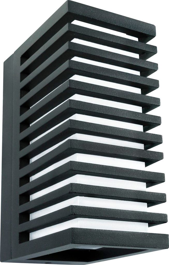 Led Wandleuchte Corona V IP65 Wandlampe 3000K warmweiß, Alu schwarz