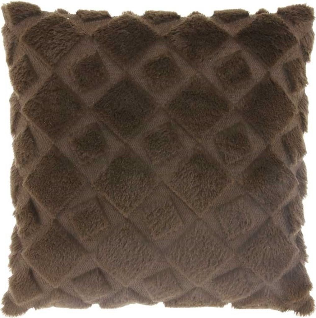 Unique Living – Kissen Fraser – 45 x 45 cm – Kokosnuss