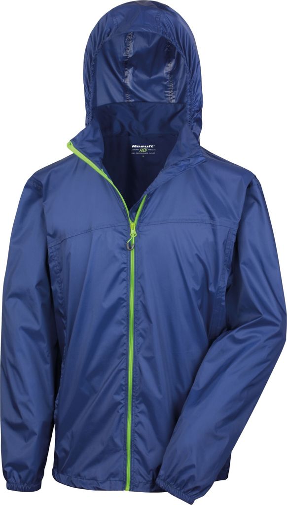 Result - Jacke Zum Falten für Herren BC5528 (XL) (Marineblau/Limone)