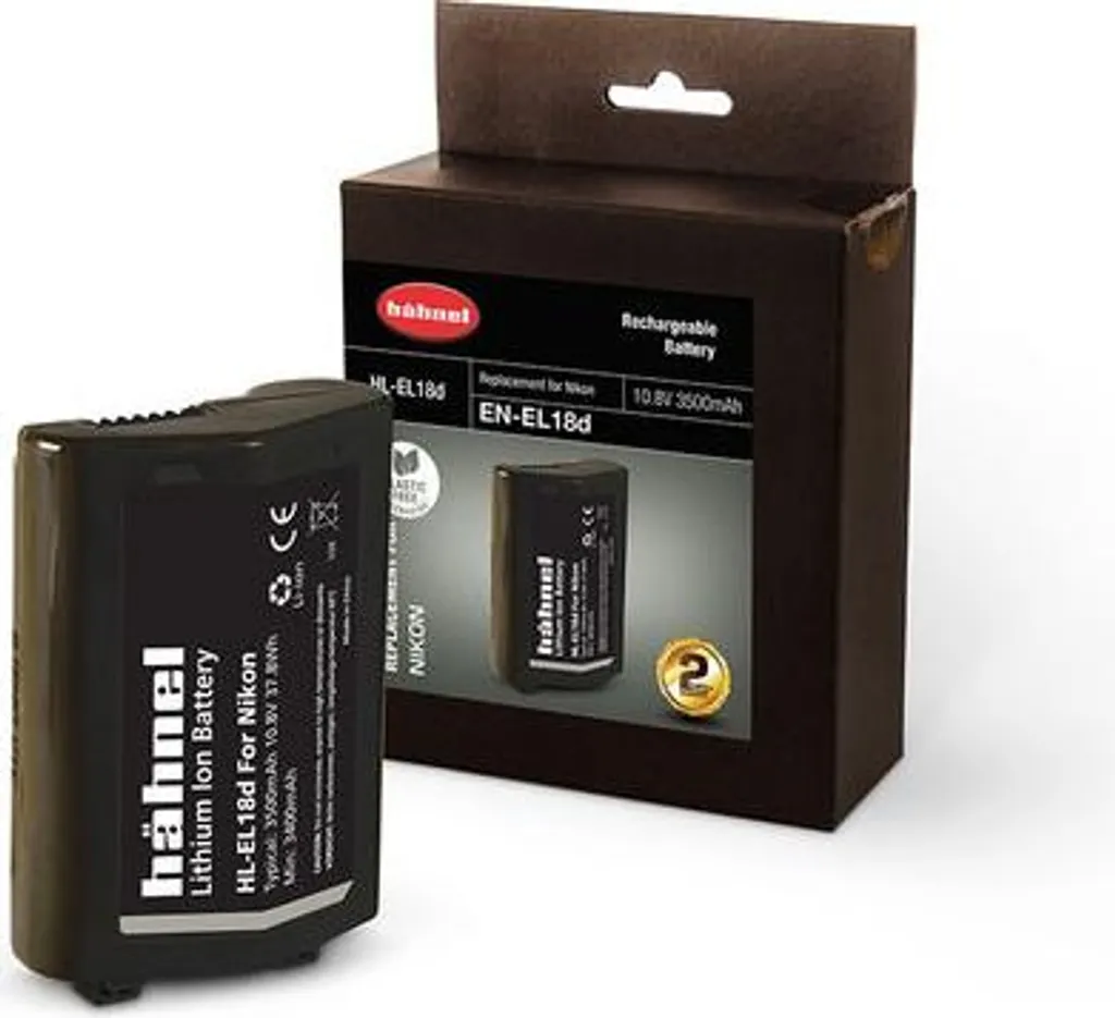 Évitez les Pannes avec la Batterie Hahnel HL-EL18d pour Nikon Professionnel