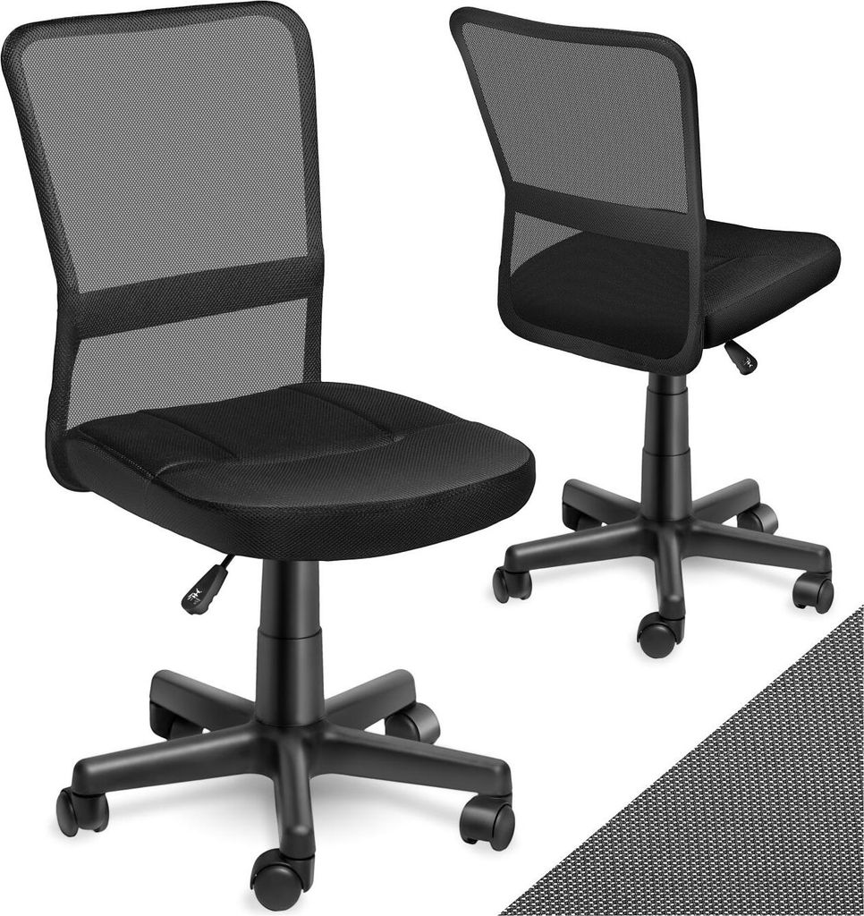 tectake® Bürostuhl Patrick ergonomische Form 360° drehbar Produktbild 
