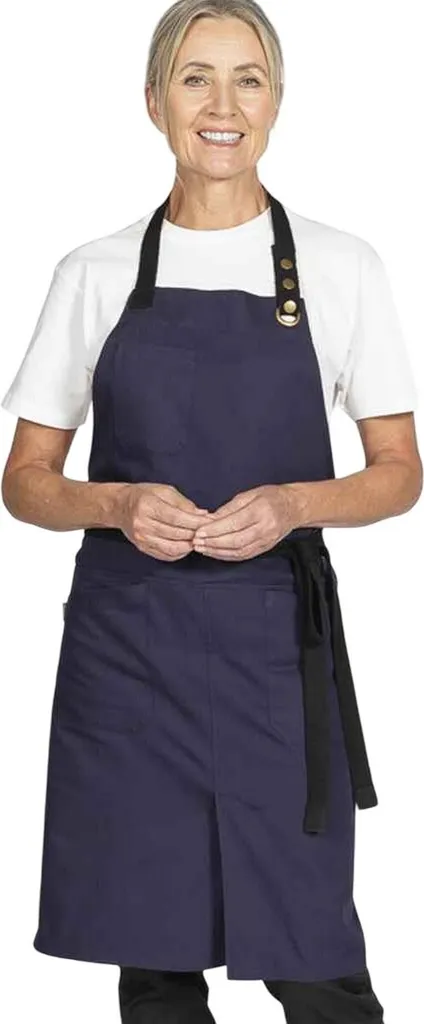 Grembiule Dennys PC7639: Il Compagno Blu Navy di Ogni Grande Chef