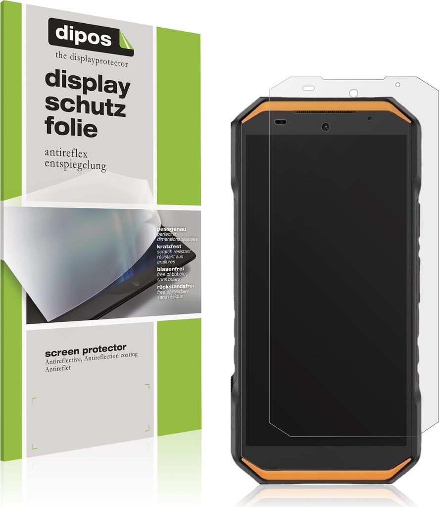 4x Schutzfolie für Ulefone Armor X32 Pro matt Displayschutzfolie Folie Display Schutz dipos