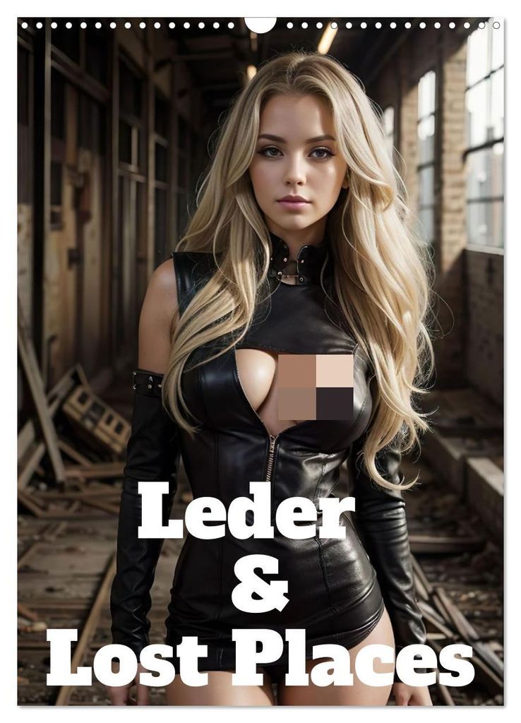 Leder und Lost Places (Wandkalender 2027 DIN A3 hoch), CALVENDO Monatskalender