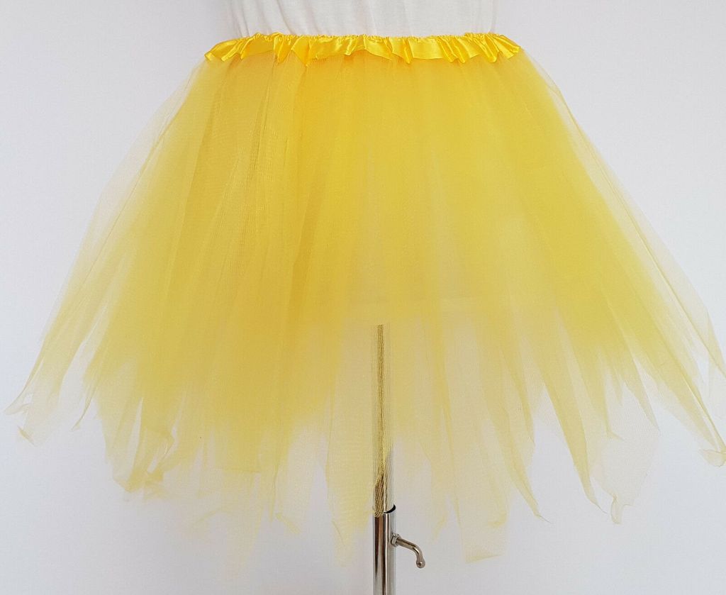Tütü Tüllrock Petticoat Ballett Kleid gezackt Produktbild 