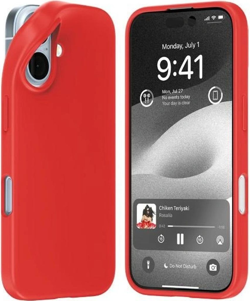 Mercury Soft Iphone 16 6.1 Rot/Rot