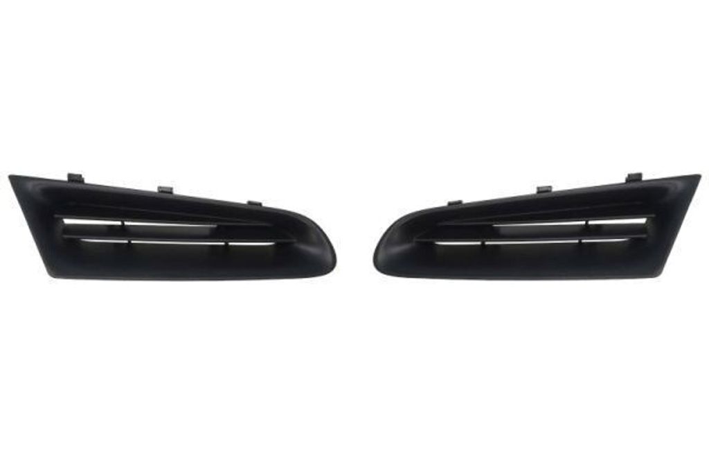 BLIC Lüftungsgitter Grill Stoßfänger für RENAULT Clio III Schrägheck (BR0/1, CR0/1) Schwarz