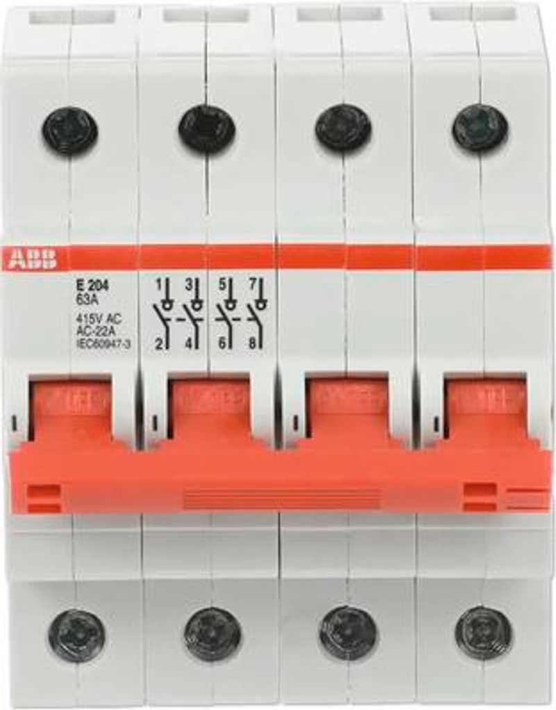 2CDE284001R0063 - Leistungsschalter mit geformtem Gehäuse Produktbild 