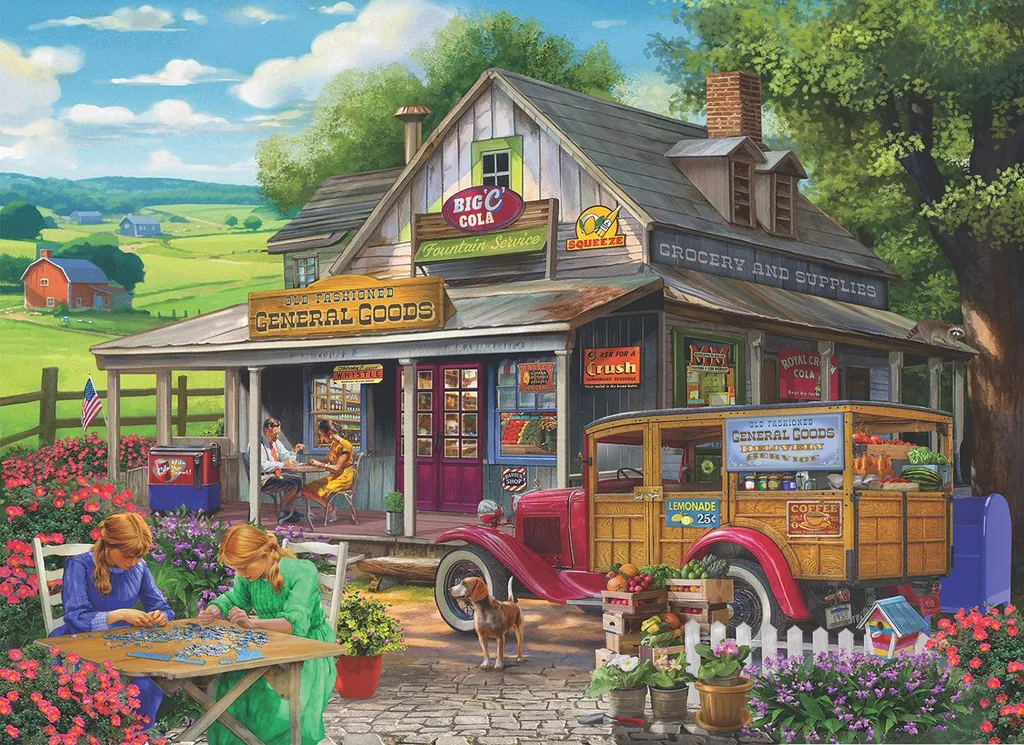 Puzzle 500 pièces XXL idéal pour activité senior et loisir de détente