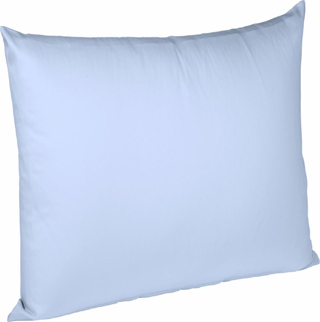 Fleuresse Interlock-Jersey-Kissenbezug uni colours bleu 6056