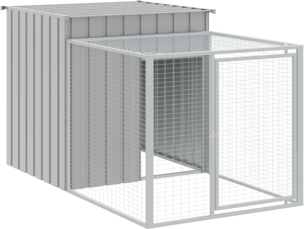 Enclos à poules pour jardin 110x201x110 cm protection contre prédateurs