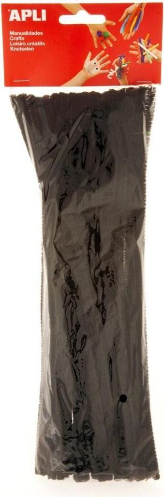 Apli Pfeifenreiniger 300x6mm schwarz -50u-