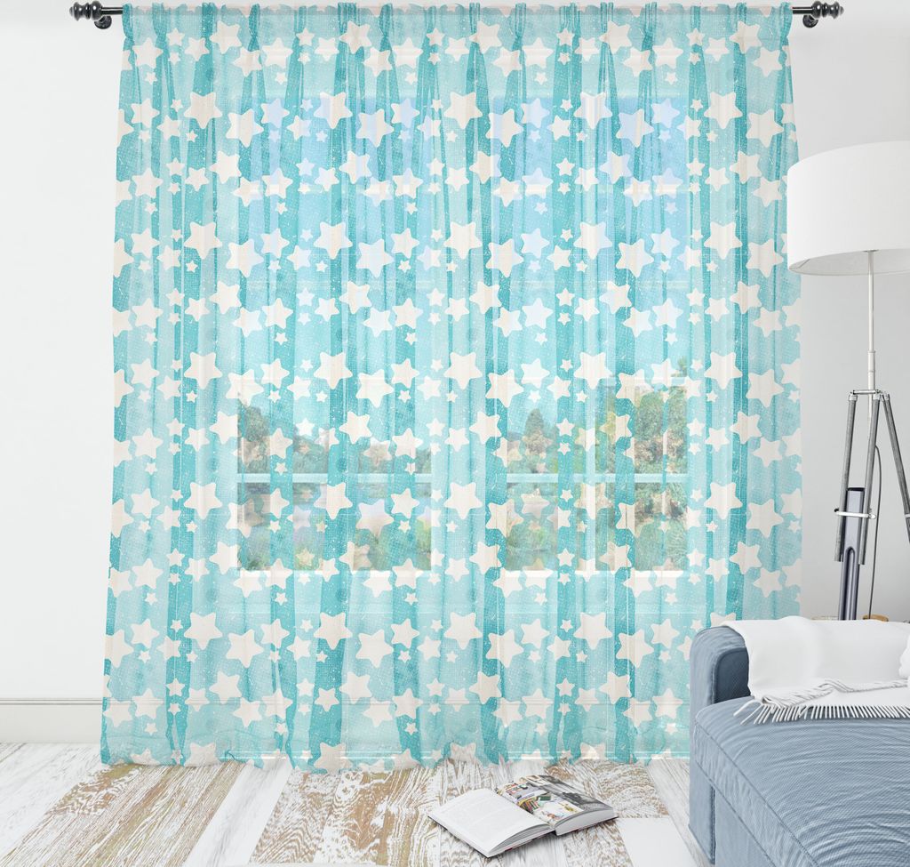 ABAKUHAUS Sterne Wandteppich, Modernes Grunge Design-Formate Muster auf Halbton punktierte Hintergrund, Wohnzimmer Schlafzimmer seidiges Satin Wan...
