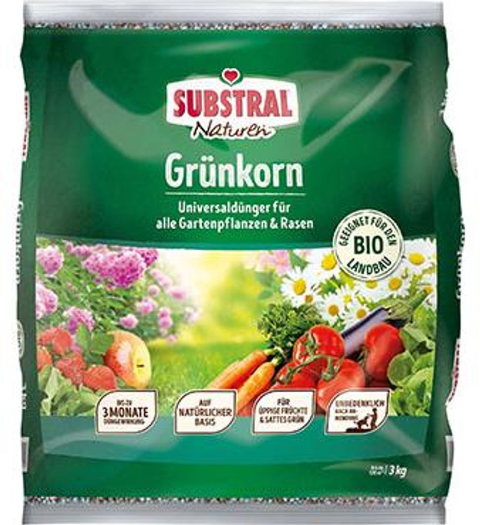 Substral Grünkorn concime universale per giardino a lento Immagine del prodotto 