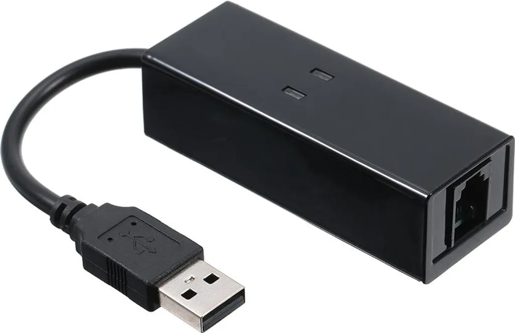 Adaptateur Modem Fax USB 56K pour Envoyer des Fax sur Ordinateur Fixe