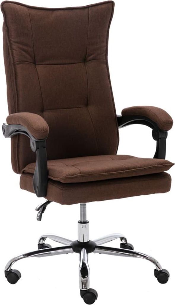 Bürostuhl Braun Stoff