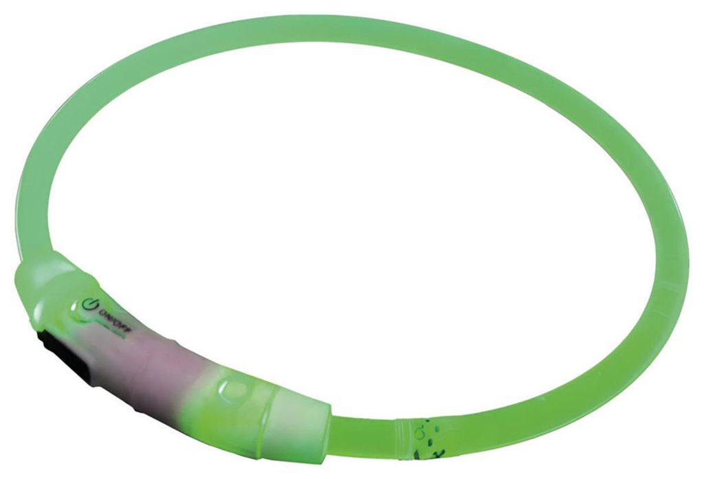 Nobby LED Lichtband VISIBLE M Ø7 mm, 45 cm trans. grün