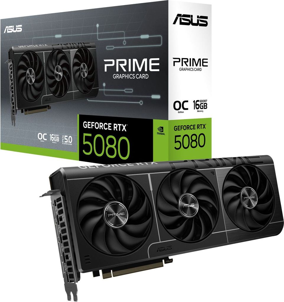 GeForce Asus RTX 5080 PRIME 16 GB GDDR7 Zdjęcie produktu 2