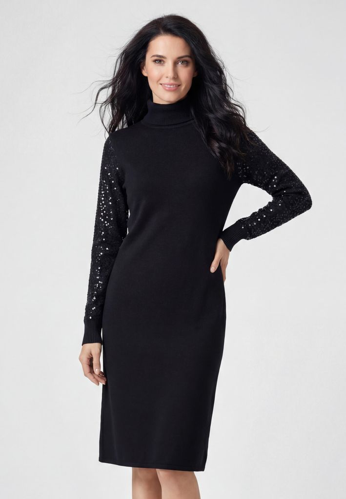 CHANCERY damen kleid - schwarz, M/L