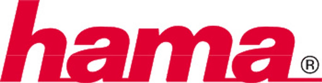 The Hama logo is displayed prominently on a white background.