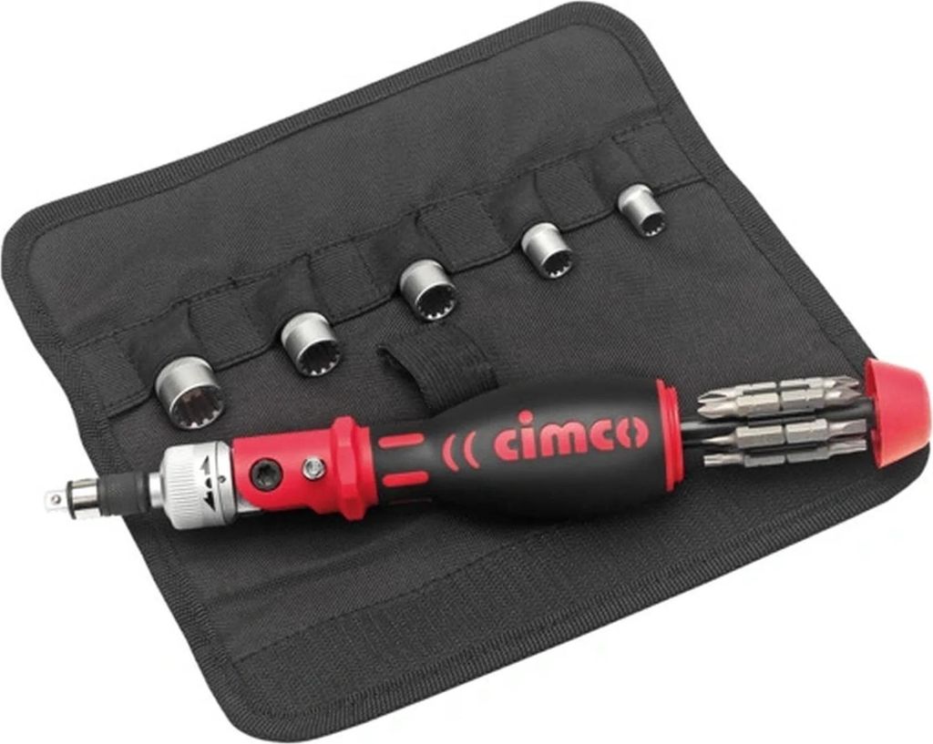 Cimco Ratschenschraubendreher Set 18-teilig