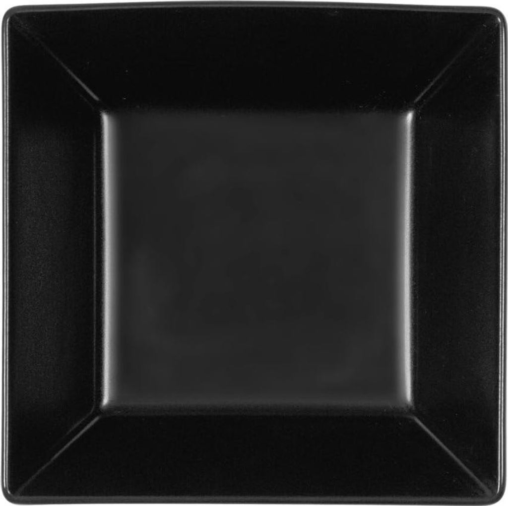 H&h 6er Set Boston Osaka schwarz Suppenteller 17x17 cm