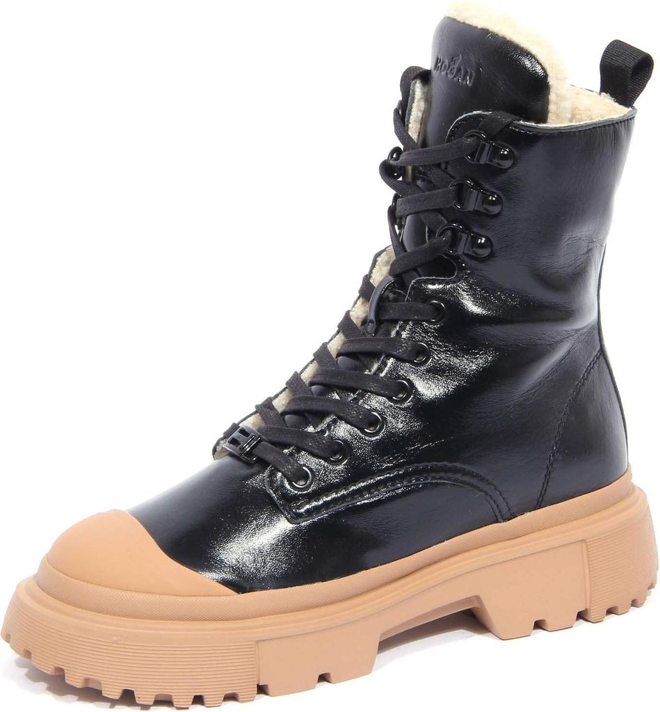H8148 anfibio donna HOGAN H619 Frau innen Öko-Pelz Stiefel