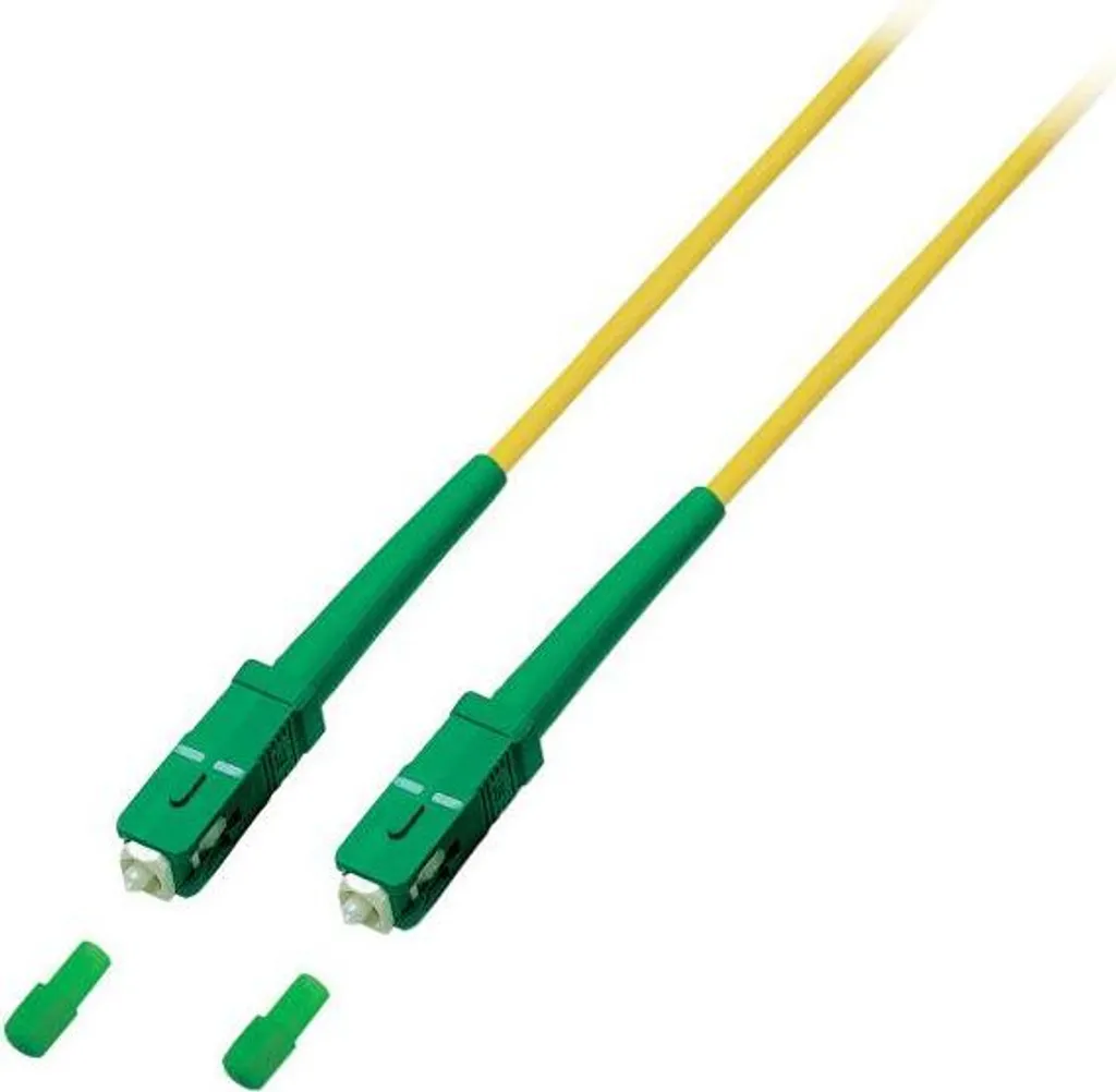 Câble InfiniBand SC 5m : Éliminez les Pertes de Signal en Fibre Jaune