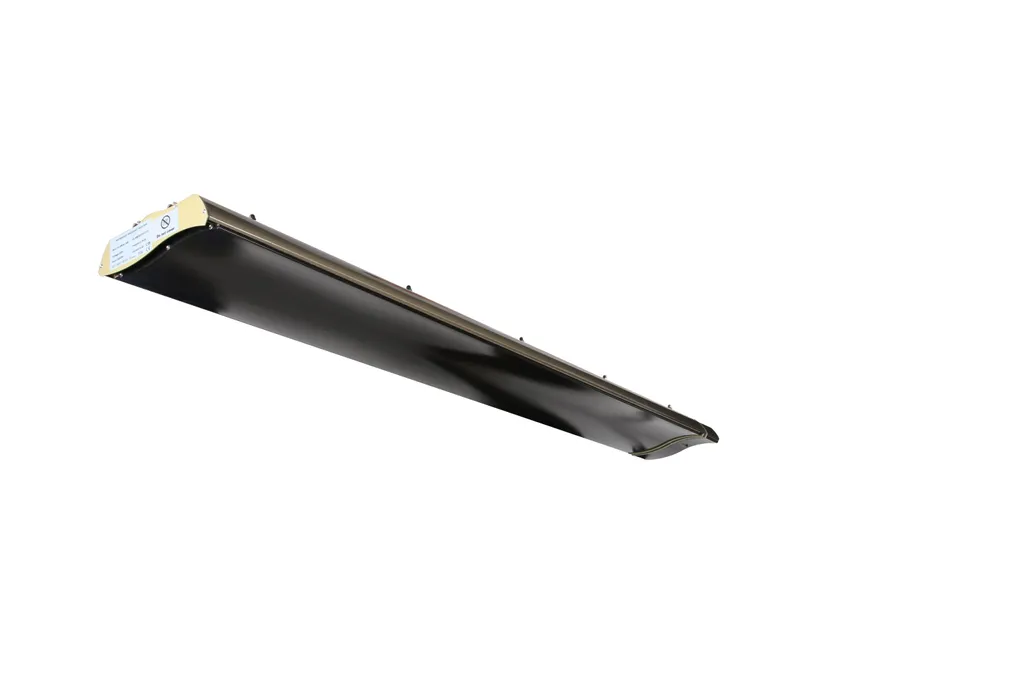 Chauffage Infrarouge Silencieux 1800W sans Lumière avec Télécommande