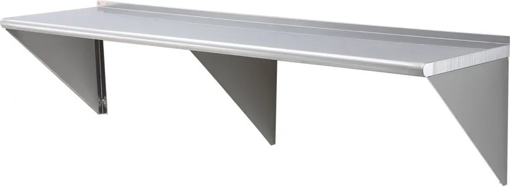 Étagère murale inox 183 cm : solution rangement contre l'encombrement pro - 10