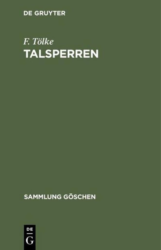 Talsperren