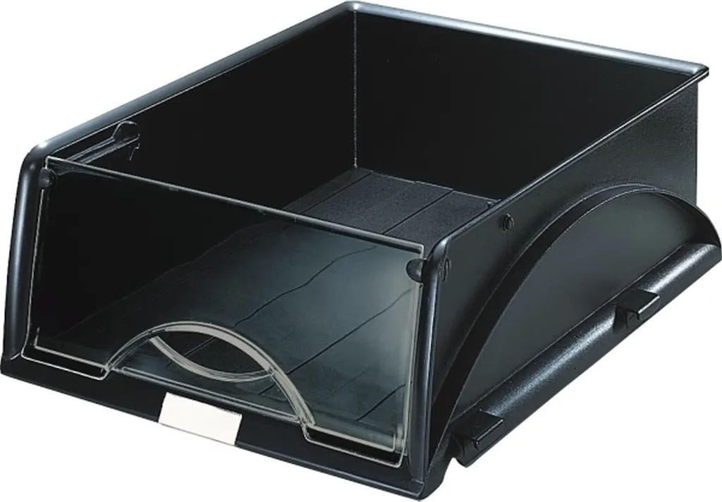 Cestino Sorty A4 Nero Set 4 Pezzi: Organizzazione Ufficio Professionale