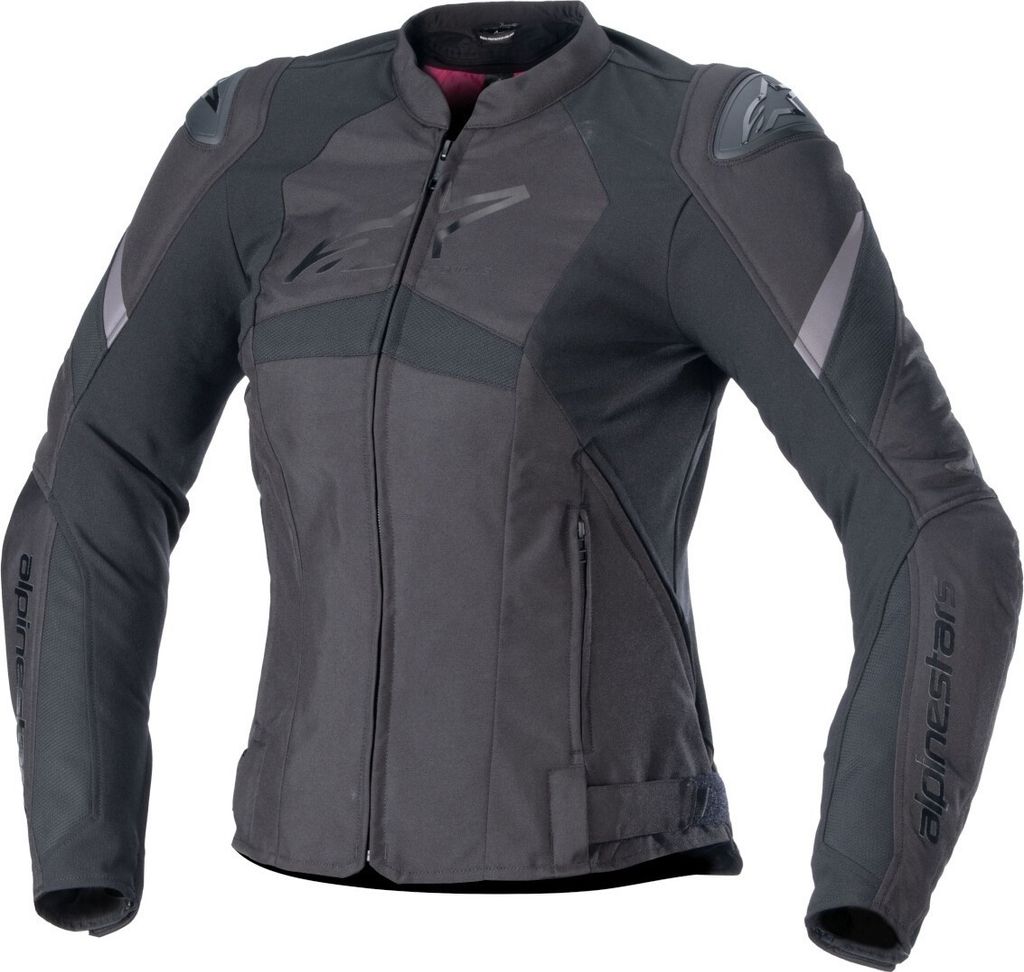 Alpinestars Stella T-GP Plus R v4 Damen Motorrad Textiljacke, schwarz, XS
