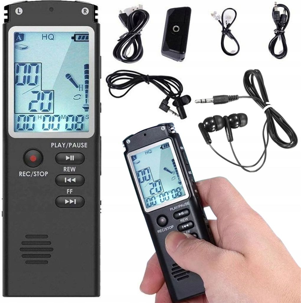 Dyktafon Dwa Mikrofony Sk-013 Zdjęcie produktu 