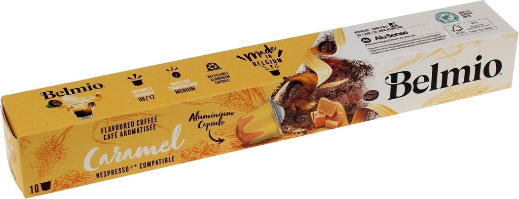 BELMIO - Belmio French Caramel kaffee - 10 capsules - 541515031201