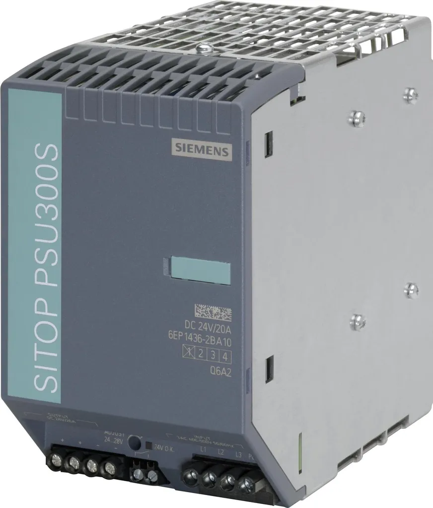 Alimentation Stabilisée Siemens 24V pour Éviter les Coupures de Tension
