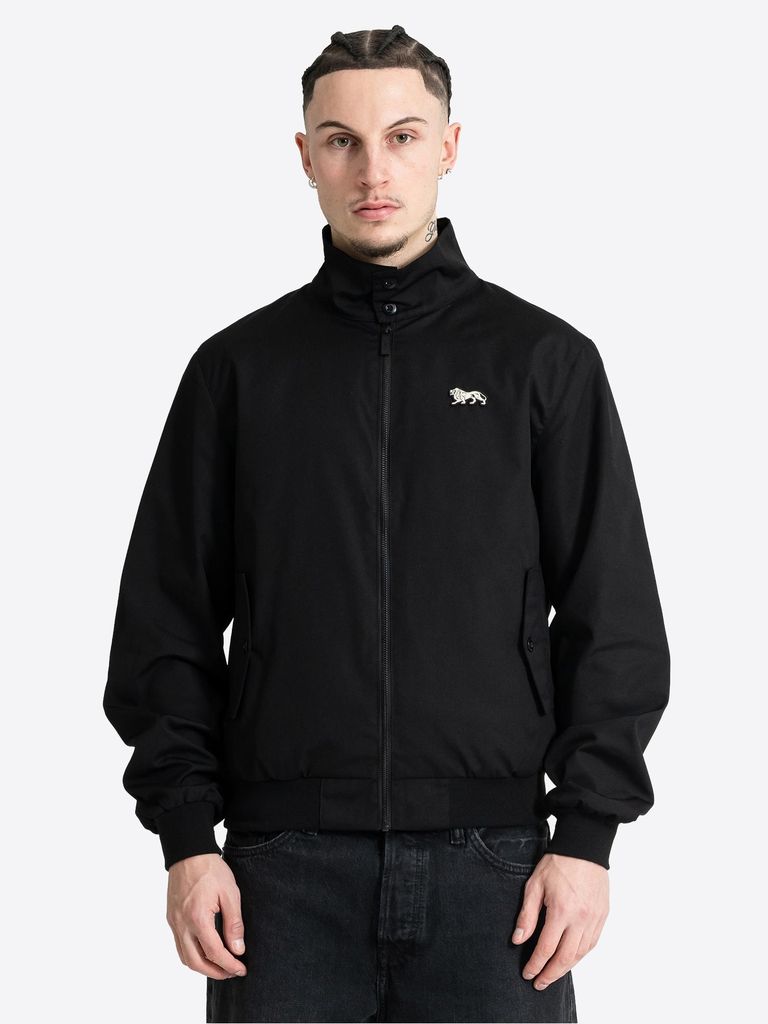 Herren Jacke schmale Passform ODDINGLEY Black/Ecru 3XL Lonsdale