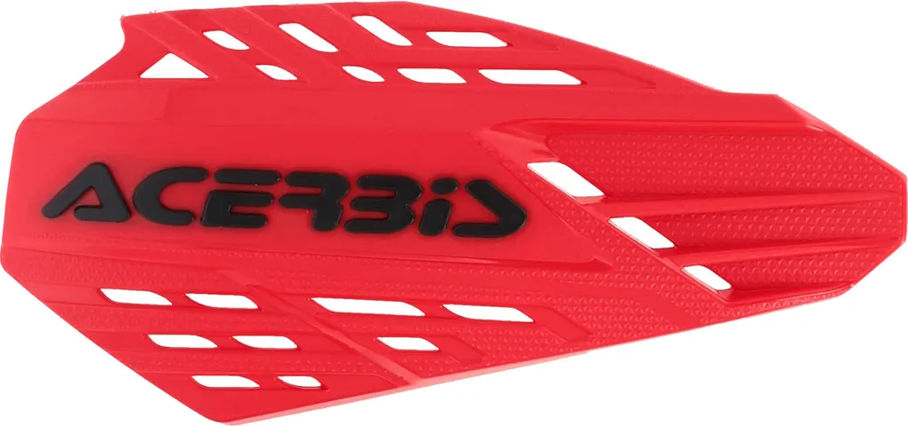Garde-main ACERBIS Linéaire Rouge pour protection levier moto cross