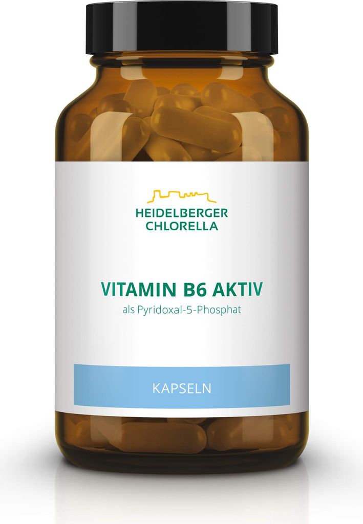 Heidelberger Chlorella Vitamin B6 Kapseln, 120 St. Kapseln