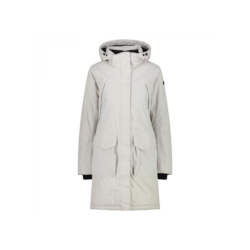 Cmp Woman Coat Zip Hood Bone Bone 38 Parka | Kaufland.de