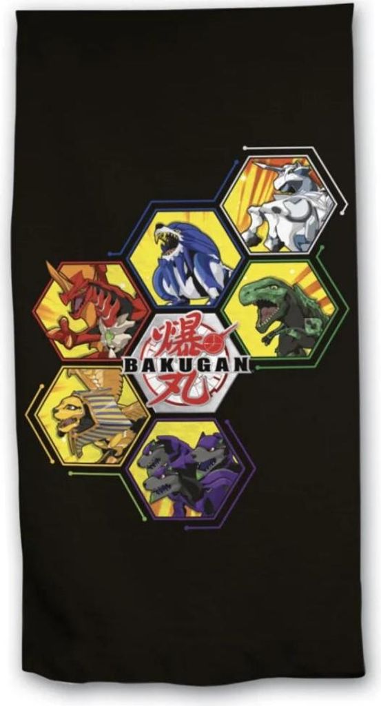 Anime Bakugan - Handtuch Badehandtuch Badetuch XXL Strandtuch 70x140