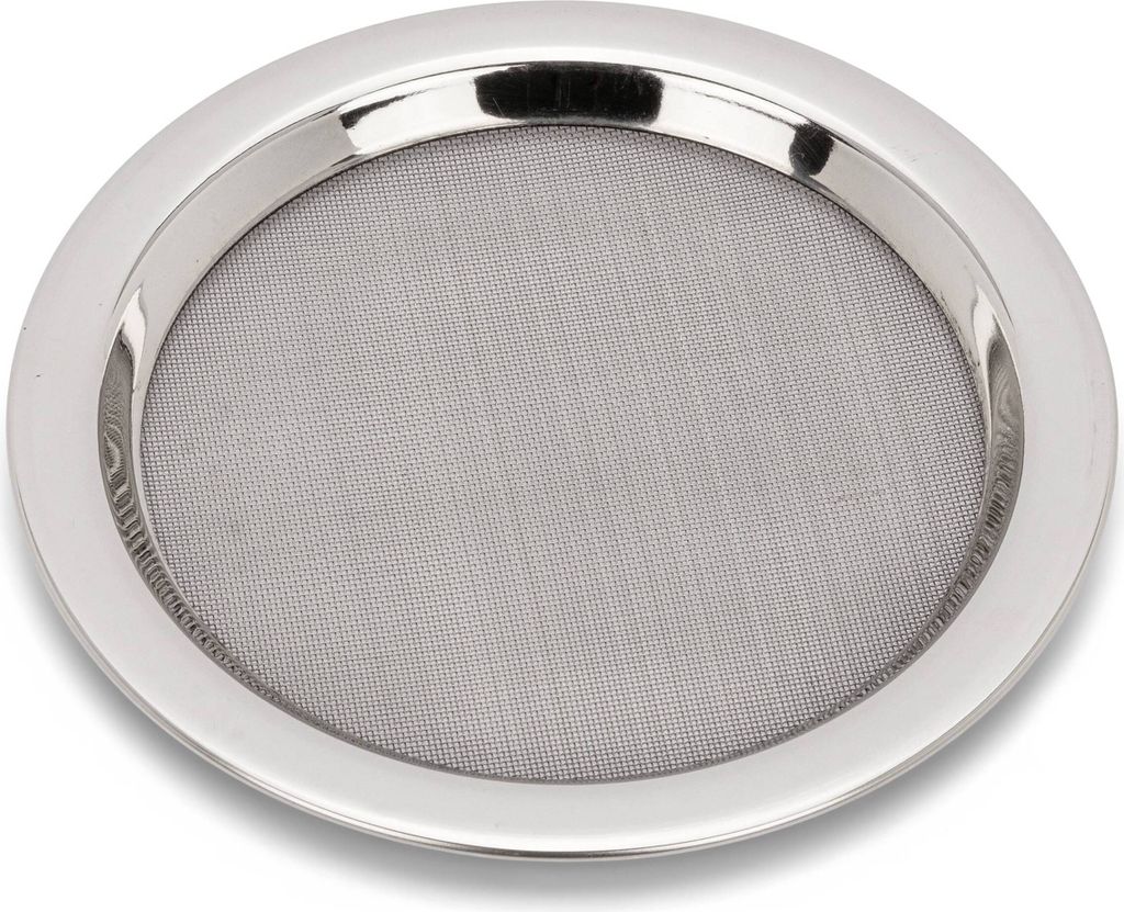 Räuchersieb Edelstahl 12cm silber Räucherzubehör Produktbild 